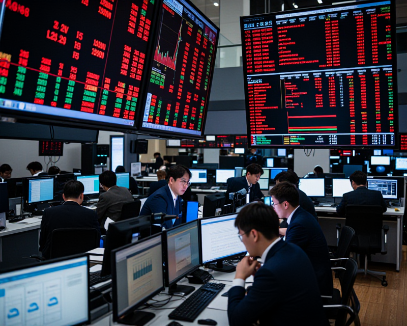 Stock Market Decline Atmosphere