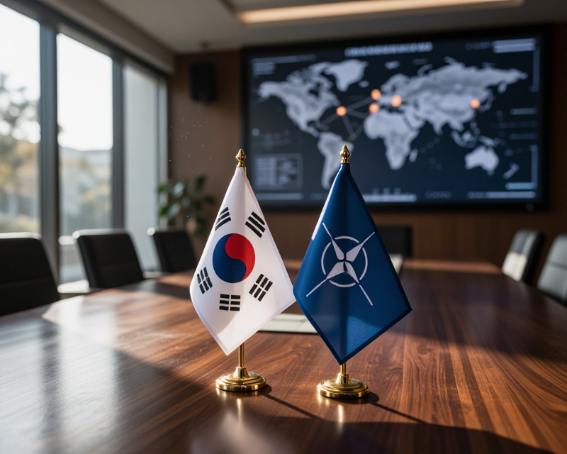 Diplomatic Cooperation Symbolism