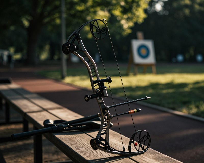 Reflective Archery Scene