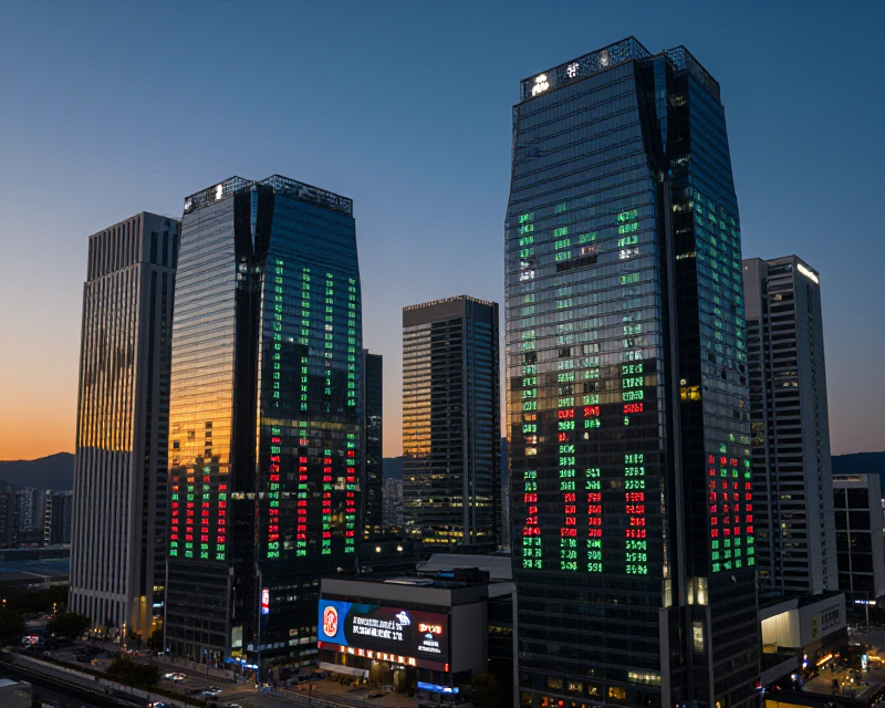 Financial District Twilight